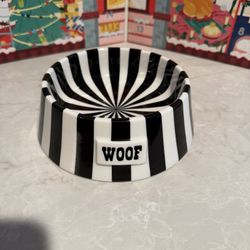 Jonathan Adler Woof Dog Pet Bowl 