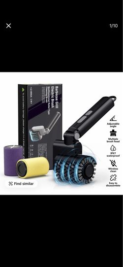 Electric BBQ Grill Brush for Outdoor