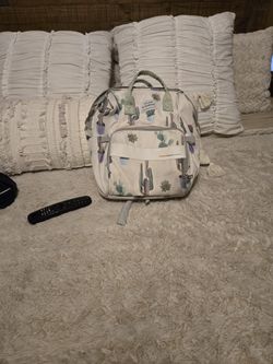 Cactus Succulent Diaper Bag Backpack