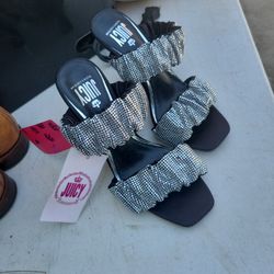 Womans  S Lip On Heels Size 6