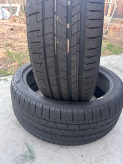 2 new Pirelli tires 245/40/21
