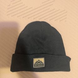 Columbia City Blue Whirlibird Cuffed Beanie