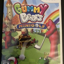 GUMMY BEARS MiniGolf (Nintendo Wii + Wii U)