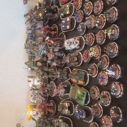 2005 MechWarriors Miniatures Battle Lot 76 pieces#2