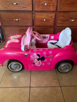 Huffy Minnie Mouse Electric Car