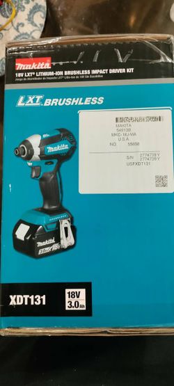 MAKITA 18V Brushless Impact Driver Kit *NEW*