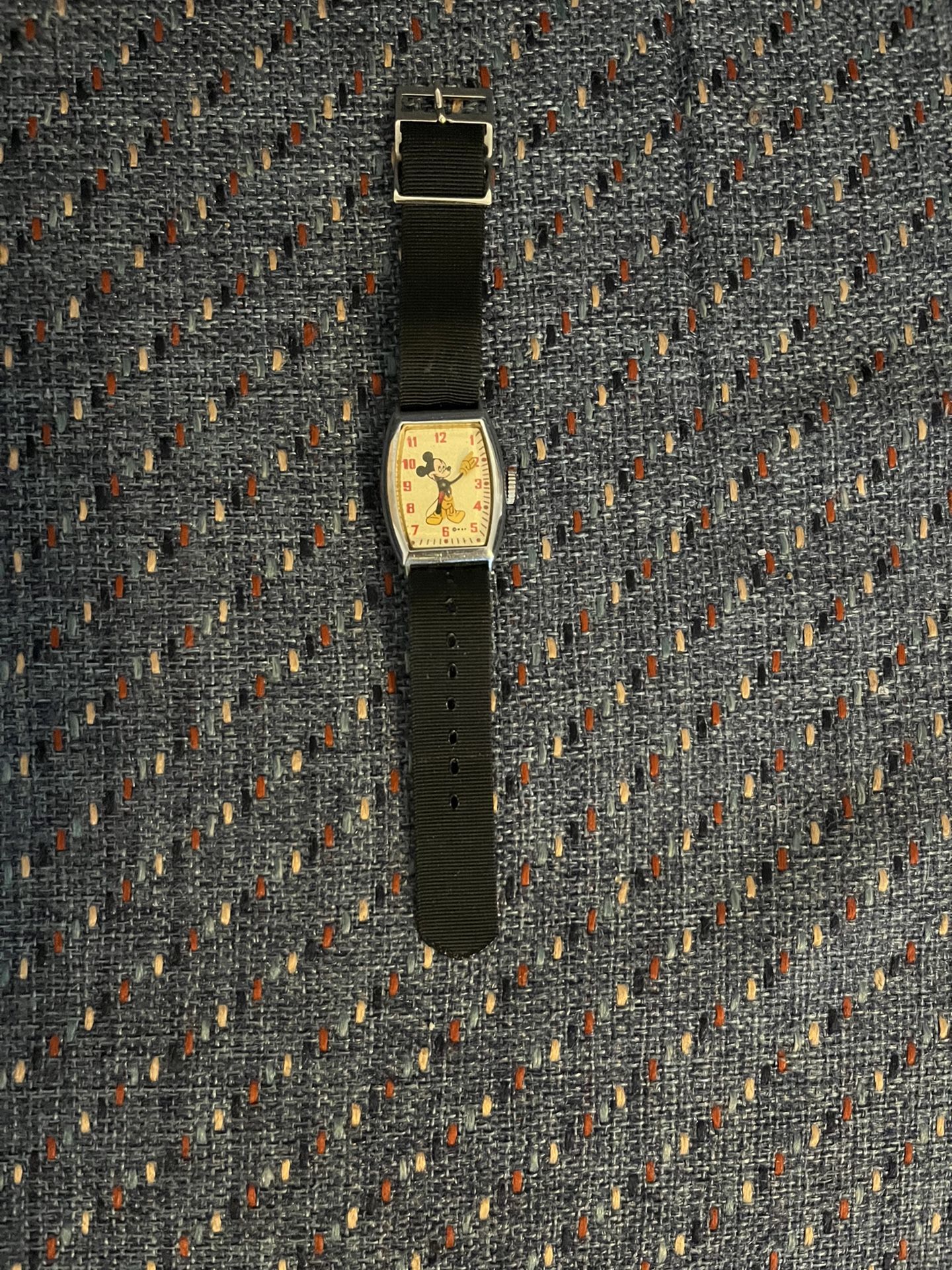 Vintage Mickey Mouse Watch Original Mickey Mouse Watc 1940s SUPER RARE