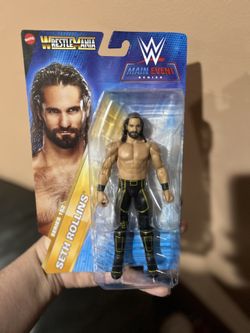 WWE Seth Rollins Action Figure, Main Event Series #152 6inch Collectible Superstar with Articulation