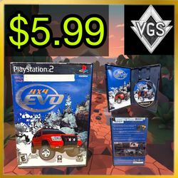 *RETRO* 4x4 EVO PlayStation 2 2001