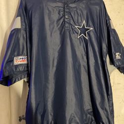 Vintage Starter Cowboys Windbreaker 