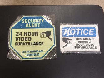 Security Signs