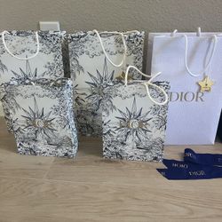 dior shopping bags 