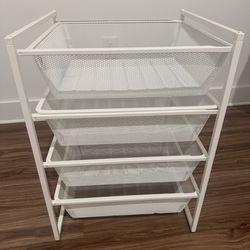 IKEA JONAXEL Storage Drawer Unit – White, Like New