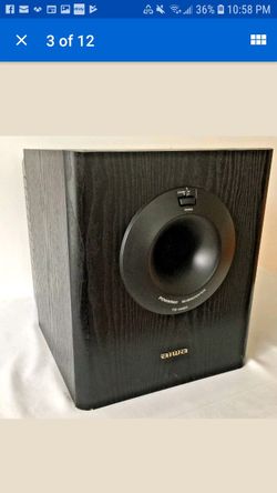 SubwooferAiwa & 5 speakers