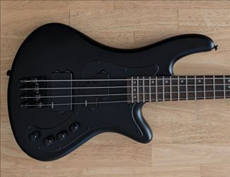 Schecter  Stealth 4 Bass Guitar Matte Black