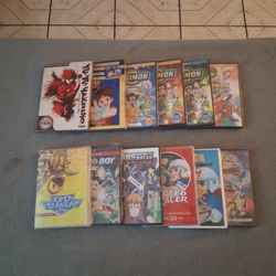 Lot Of 12 Anime English Dub DVDs