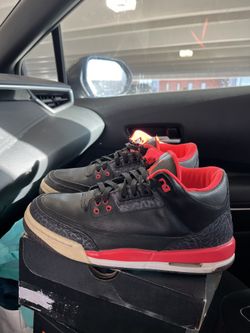 Crimson 3s Sz 6.5Y