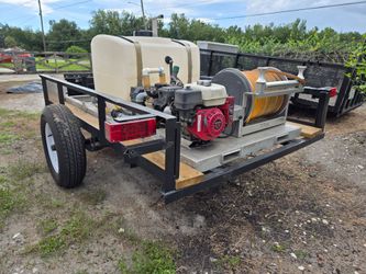 100gallon sprayer trailer & skid