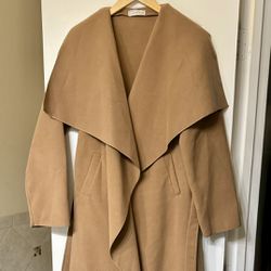 Long Brown Dress Coat