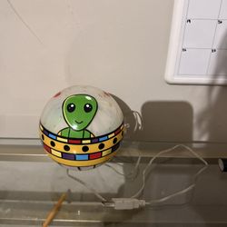 Green Alien Sphere Light