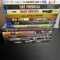Prison Break Complete Seasons & Other DVD’s & Blu Rays