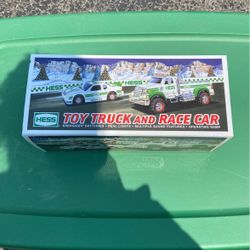 Hess Toy Truck and Race Car