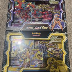 Pokémon Deoxys/Zeraora VMAX & VSTAR Battle Box NEW Sealed SELL/TRADE