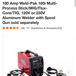 Multiwelder Stick / Mig / Flux / Tig