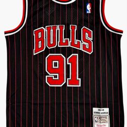 Dennis Rodman Bulls NBA Jerseys
