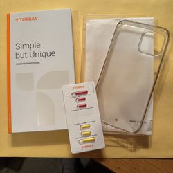 TORRAS Crystal Clear iPhone 12/12 Pro 6.1 in. Case - NEW. Open Box