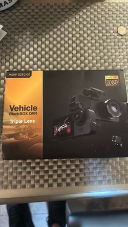 Vehicle black box, DVR triple lens