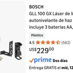 Laser Bosh Gll 100g