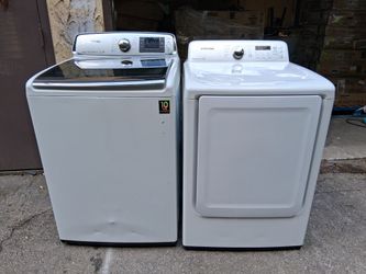 💞$240 For The Set Samsung Washer and Electric Dryer Works Great💞90-Day Warranty💞 Delivery, install and Haul Away Available. (Pick Up Available in S