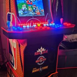 NBA Jam Arcade1up Cabinet With Over 15,000 Video Games 