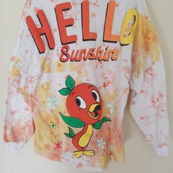 Disney Spirit Jersey Orange Bird  Epcot Festival XS Shirt X Small