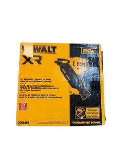 DeWalt DCN930 20V MAX 30° XR Cordless Paper Collated Framing Nailer *Tool Only*