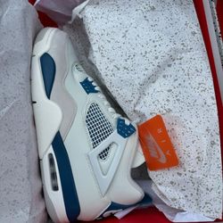 Air Jordan Retro 4 Military Blue/Industrial Blue OG Size 10.5 Men Brand New With Box And Receipt! 270obo