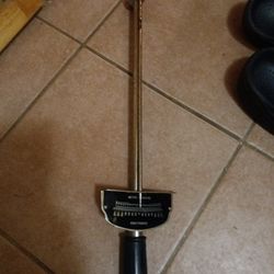 Vintage Craftsman 1/2 Inch And 3/8 Inch Torque Wrench.