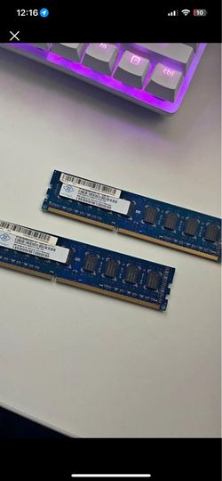 Nanya 8GB (4GBx2) DDR3-12800U RAM