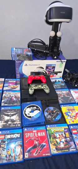 PlayStation 4 +VR + VR  Base  +21 Games