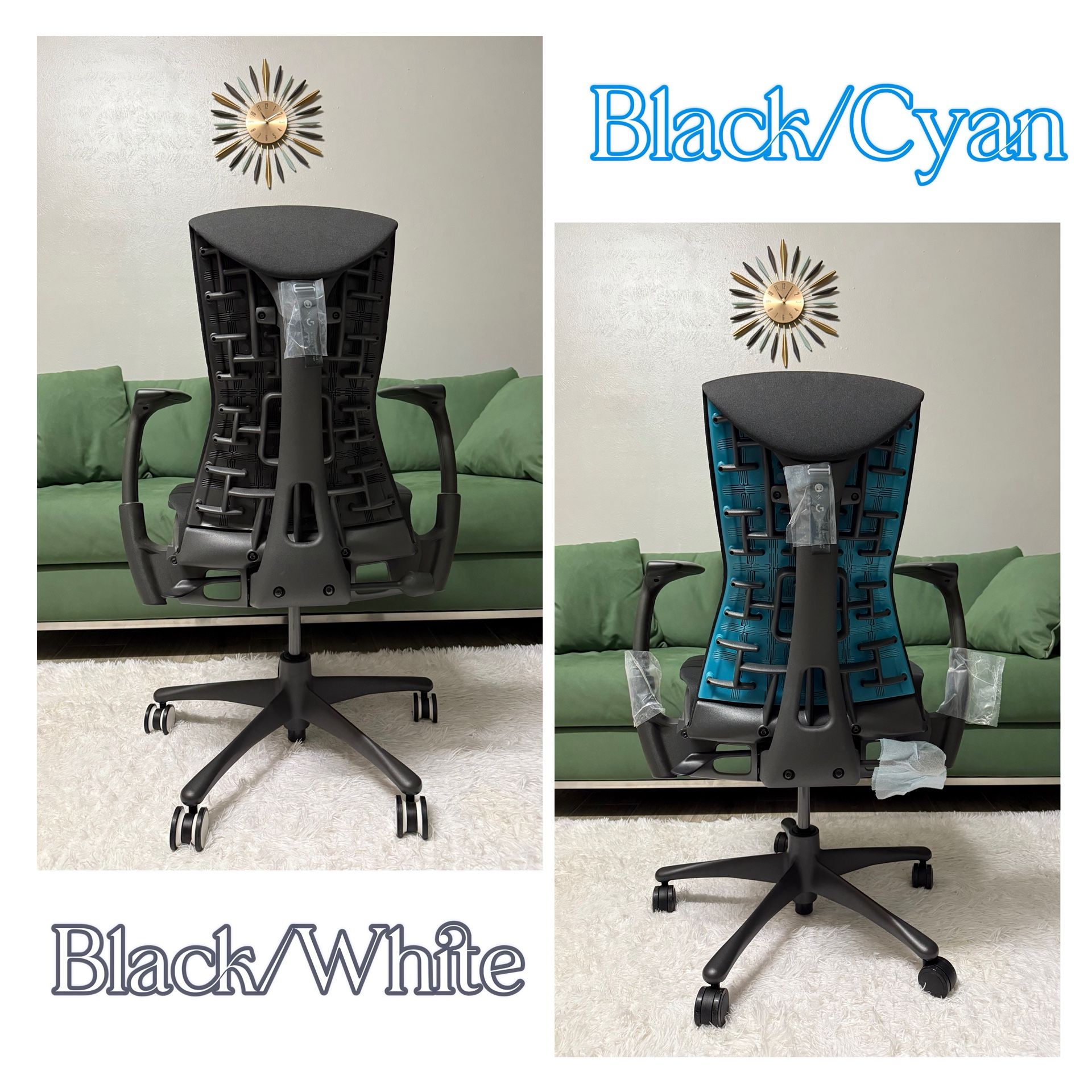 NEW! HERMAN MILLER LOGITECH X GAMING EMBODY, SHIPPING- DELIVERY- PICK UP