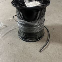 1000 ft RG6 Coax Cable – CommScope – Black (New/Open Spool)