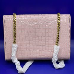 Pink Crocodile Bag