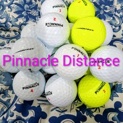 100 Used Pinnacle Distance Balls In Excellent Condition NM 