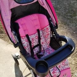 Minnie stroller hot sale and carseat