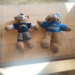 Chargers Plushies 