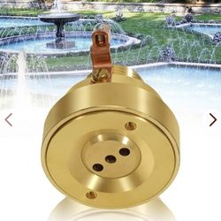 VORGENS Brass Deck Jet Fountain Nozzle