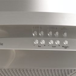 Ge Profile  Range Hood in Stainless steel with Variable speed fan control and Vertical exhaust