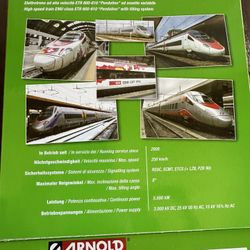 N Scale. Arnold Pendolino  ETR  610 Rare !