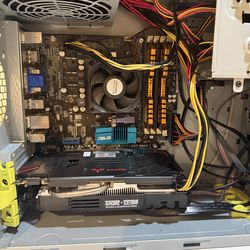 AMD 8 Core/16gb Ram Light Gaming Workstation PC Windows 10